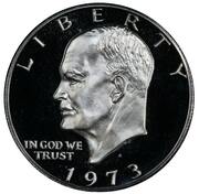 1 Dollar "Eisenhower Dollar" (Silver Collectors' Issue) - Obverse