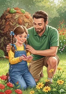 Sofia's Wiggly Helpers educational story for 3-6 years children in English featuring warm themes