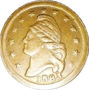 Civil War Token - New York - Obverse