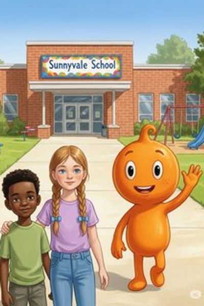 Curi-Dude to the Rescue! educational story for 7-12 years children in English featuring inspiring themes