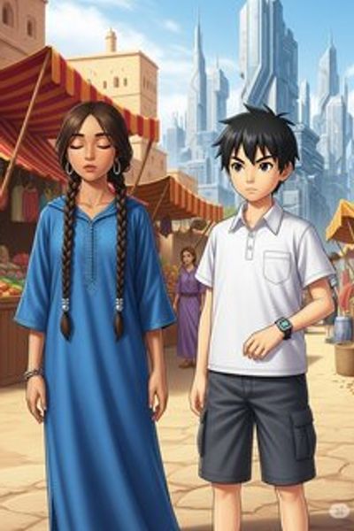 Threads of Heritage: The Tapestry of Tomorrow fantasy story for 7-12 years children in English featuring exciting themes