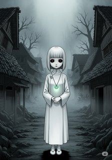 カグラ村の聖女 mystery story for 13-18 years children in Japanese featuring mysterious themes