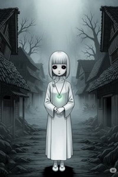 カグラ村の聖女 mystery story for 13-18 years children in Japanese featuring mysterious themes