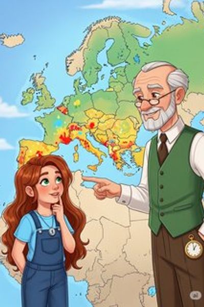 I Tesori Nascosti delle Lingue d'Europa educational story for 7-12 years children in Italian featuring inspiring themes