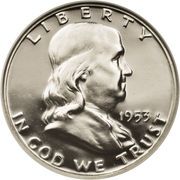 ½ Dollar "Franklin Half Dollar" - Obverse