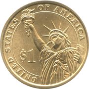 1 Dollar (Chester Arthur) - Reverse