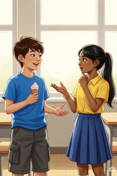 The Thoughtful Debaters educational story for 7-12 years children in English featuring warm themes