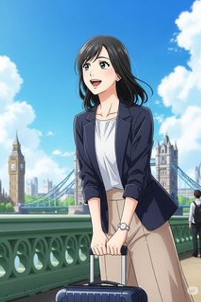 はじめてのロンドン出張 〜ビジネス英語フレーズ〜 educational story for 18+ years children in Japanese featuring exciting themes