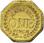 1 Pinch - Alaska Gold (Octagonal) - Reverse
