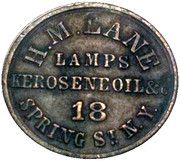 1 Cent - H. M. Lane (New York City, New York) - Obverse
