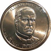 1 Dollar (William McKinley) - Obverse