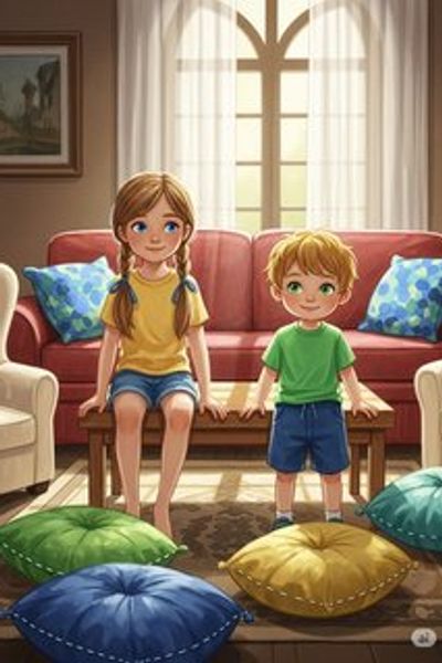 Grandma's Special Stories educational story for 3-6 years children in English featuring warm themes