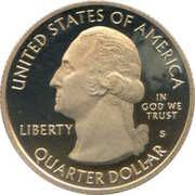 ¼ Dollar "Washington Quarter" (Yosemite, California) - Obverse