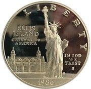 1 Dollar (Statue of Liberty) - Obverse