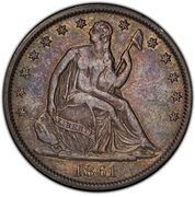 ½ Dollar (Pattern) - Obverse