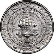 ½ Dollar (Norfolk) - Obverse