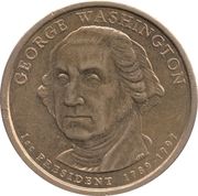 1 Dollar (George Washington) - Obverse