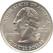 ¼ Dollar "Washington Quarter" (Iowa) - Obverse