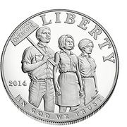 1 Dollar (Civil Rights Act of 1964) - Obverse