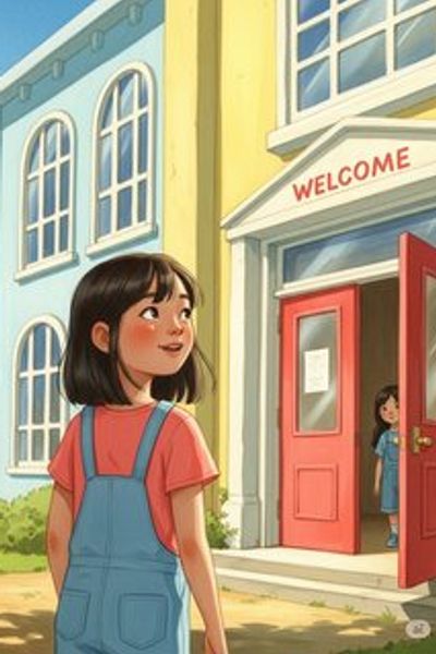 The New Adventure: Friends Await daily life story for 7-12 years children in English featuring warm themes