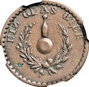 Civil War Merhant Token - Frederick Behr (Detroit MI) - Reverse