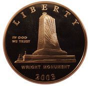 ½ Dollar (First Flight Centennial) - Obverse