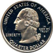 ¼ Dollar "Washington Quarter" (Pennsylvania) - Obverse