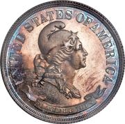 ½ Dollar "1869" (Pattern) - Obverse