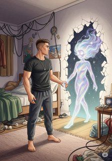 The Room at the Edge of the Wires sci-fi story for 13-18 years children in English featuring warm themes