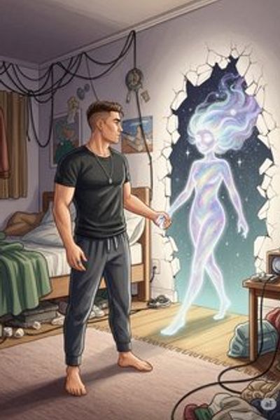 The Room at the Edge of the Wires sci-fi story for 13-18 years children in English featuring warm themes