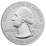 ¼ Dollar "Washington Quarter" (Tuskegee Airmen National Historic Site - Silver 5 oz Bullion) - Obverse
