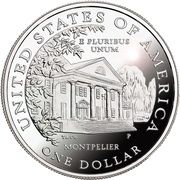 1 Dollar (Dolley Madison) - Reverse