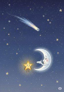 The Brave Little Star fantasy story for 7-12 years children in English featuring warm themes