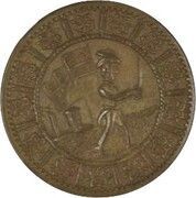 Civil War Token - Army & Navy - Obverse