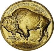 50 Dollars "American Buffalo" (Gold Bullion Coinage) - Reverse