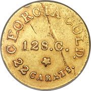 5 Dollars - C. Bechtler - Obverse
