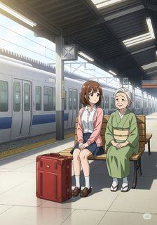 出発のベル daily life story for 7-12 years children in Japanese featuring warm themes