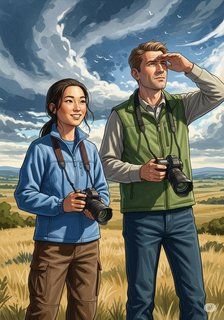 The Sky Chasers daily life story for 7-12 years children in English featuring inspiring themes