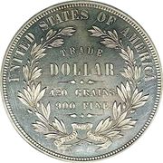 1 Dollar "1873 Trade Dollar" (Pattern) - Reverse