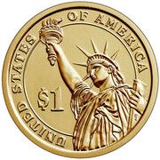 1 Dollar (George H. W. Bush) - Reverse