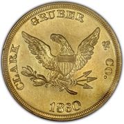 20 Dollars - Clark, Gruber and Co. - Reverse