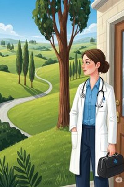 Dr. Willow and the Whispering Hills daily life story for 7-12 years children in English featuring warm themes