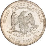 1 Dollar "Trade Dollar" - Reverse