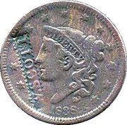 1 Cent - W. Scott (Pennsylvania) - Obverse