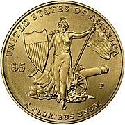 5 Dollars (Medal of Honor) - Reverse