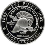 1 Dollar (West Point Bicentennial) - Reverse