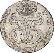 24 Skilling - Frederik V - Obverse