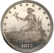 20 Cents "1875" (Pattern; silver) - Obverse