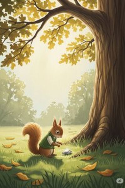 "Sammy’s Sparkling Smile Adventure" educational story for 3-6 years children in English featuring warm themes