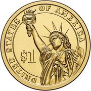 1 Dollar (Lyndon B. Johnson) - Reverse